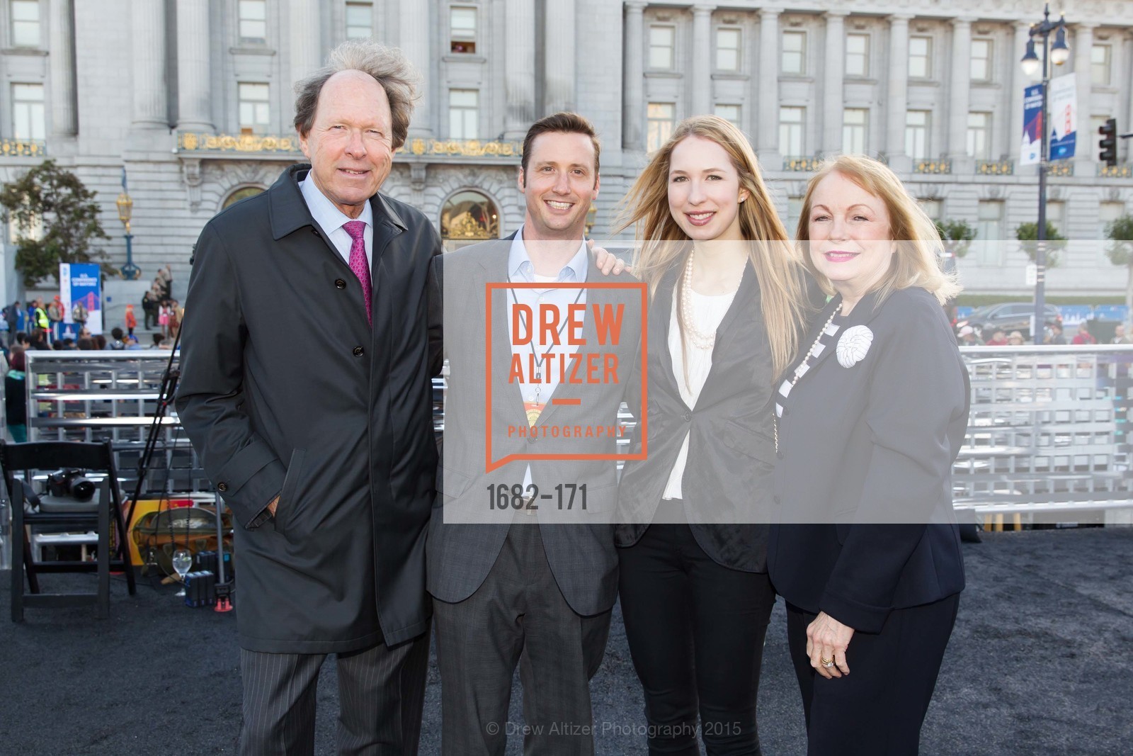 Rick Colsky, John Gavin, Kristin Gavin, Susan Colsky, San Francisco City Hall Centennial Celebration, Civic Center Plaza, June 18th, 2015,Drew Altizer, Drew Altizer Photography, full-service agency, private events, San Francisco photographer, photographer california