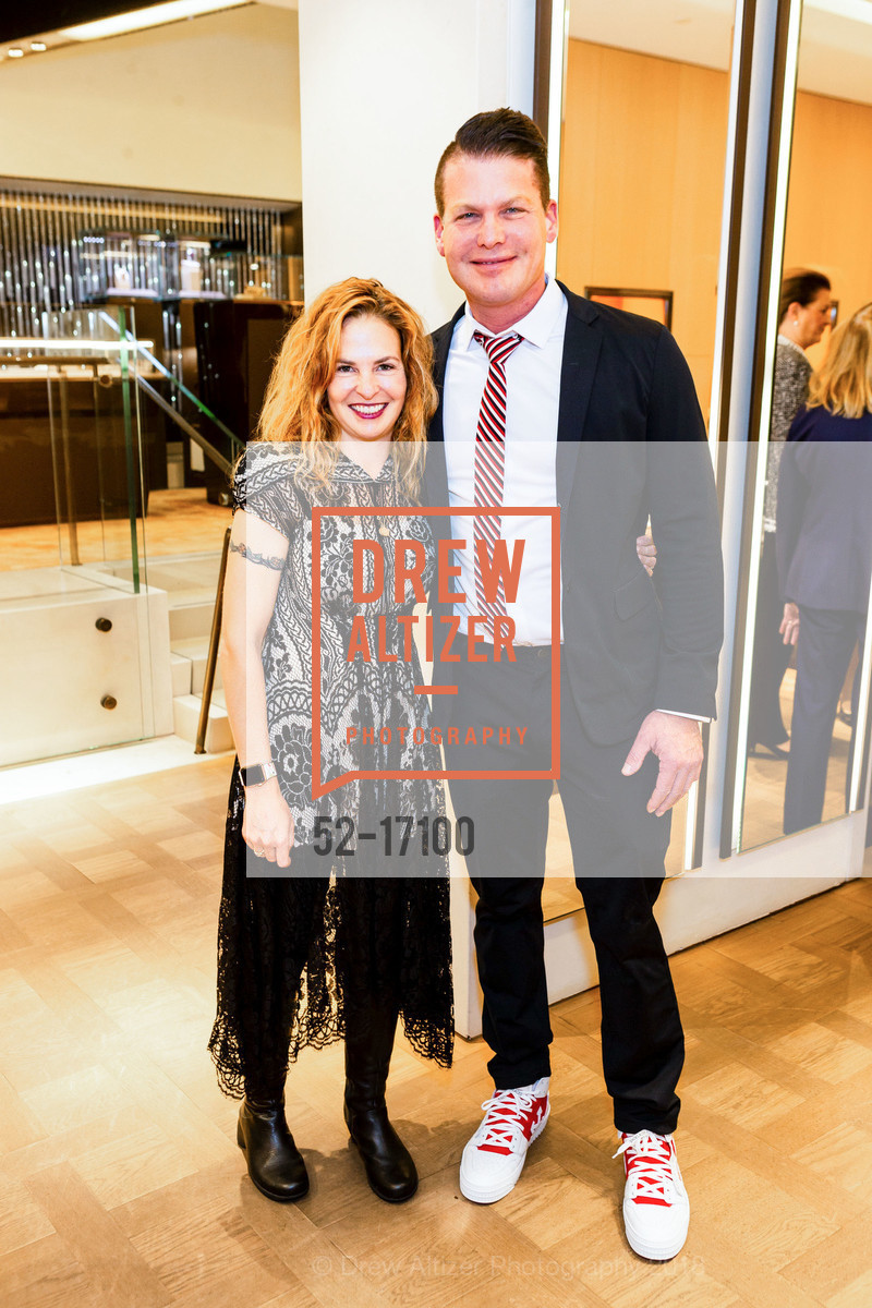 Andrea Chavez, Daniel Putterman, BVLGARI + San Francisco Opera Welcome Carmen Giannattasio, Bulgari. 200 Stockton St, October 1st, 2018, Photo #52-17100 Andrea Chavez, Daniel Putterman, Photo #52-17100