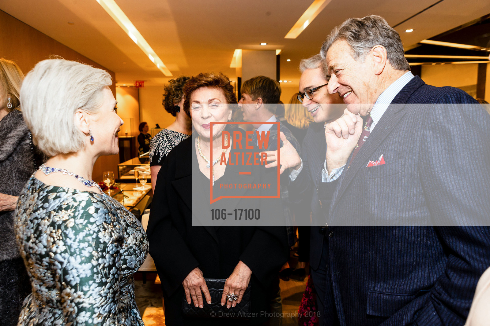 Carmen Giannattasio, Maria Manetti Shrem, Lorenzo Ortona, Paul Pelosi, BVLGARI + San Francisco Opera Welcome Carmen Giannattasio, Bulgari. 200 Stockton St, October 1st, 2018, Photo #106-17100 Carmen Giannattasio, Maria Manetti Shrem, Lorenzo Ortona, Paul Pelosi, Photo #106-17100