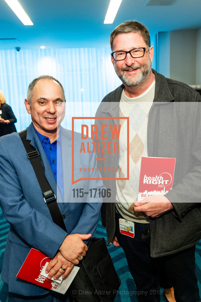 Mark Friedlander, Kevin Krueger, HealthRIGHT 360's Be The Change 2018, The Intercontinental Hotel. 888 Howard St, San Francisco, CA 94103, October 3rd, 2018, Photo #115-17106 Mark Friedlander, Kevin Krueger, Photo #115-17106