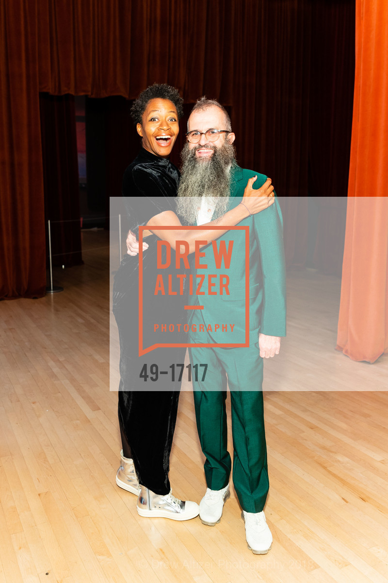 Kara Walker, Ari Marcopoulos, SFMOMA Contemporary Vision Award 2018 Honoring Kara Walker, SFMOMA. 151 Third St, San Francisco, October 3rd, 2018, Photo #49-17117 Kara Walker, Ari Marcopoulos, Photo #49-17117