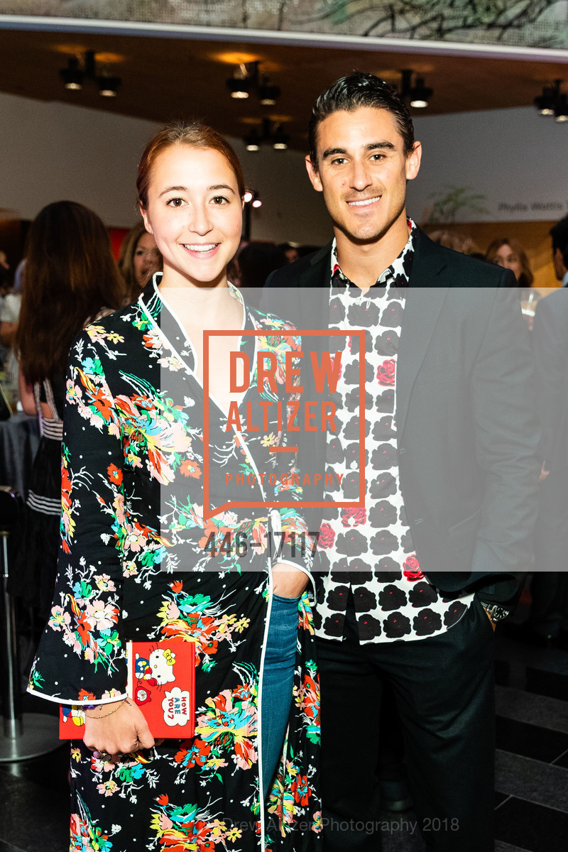 Rose Fisher, Chase Rapp, SFMOMA Contemporary Vision Award 2018 Honoring Kara Walker, SFMOMA. 151 Third St, San Francisco, October 3rd, 2018, Photo #446-17117 Rose Fisher, Chase Rapp, Photo #446-17117