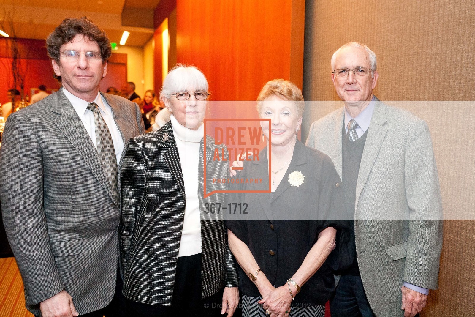 Nate Levine, Charlene Akers, Pat Bresee, Bruce Bess, RAVENSWOOD FAMILY HEALTH CENTER 10th Anniversary Reception, US, March 16th, 2012, Photo #367-1712 Nate Levine, Charlene Akers, Pat Bresee, Bruce Bess, Photo #367-1712