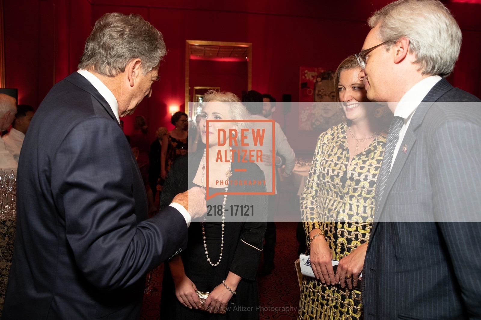 Paul Pelosi, Carmen Giannattasio, Sheila Ortona, Lorenzo Ortona, Photo #218-17121