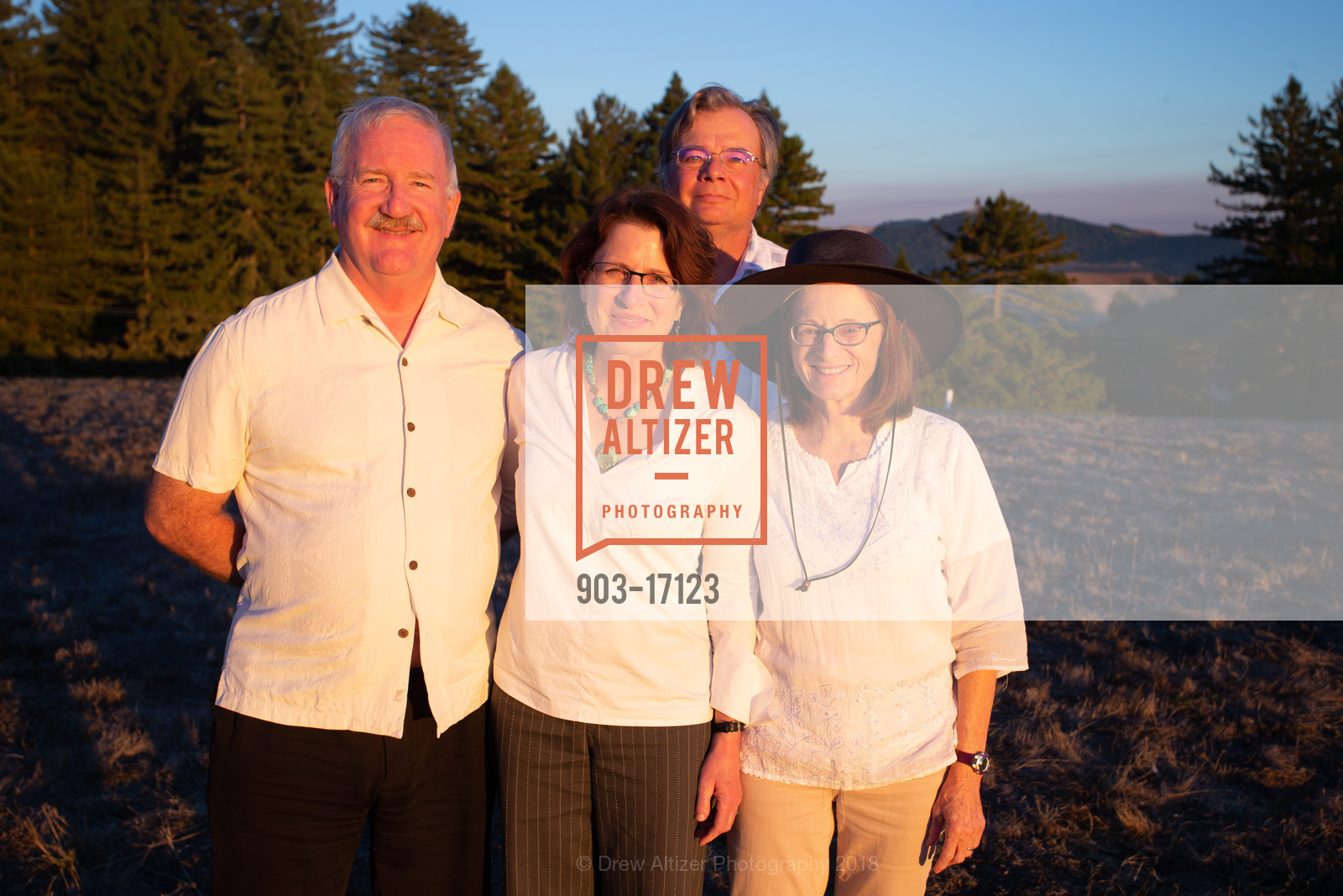 Patrick McEvoy, Elaine Johnson, David Cardinal, Lorrie Duval, Artful Harvest Benefit 2018 at Djerassi Resident Artists Program, Djerassi Resident Artists Program. 2325 Bear Gulch Road, October 7th, 2018, Photo #903-17123 Patrick McEvoy, Elaine Johnson, David Cardinal, Lorrie Duval, Photo #903-17123