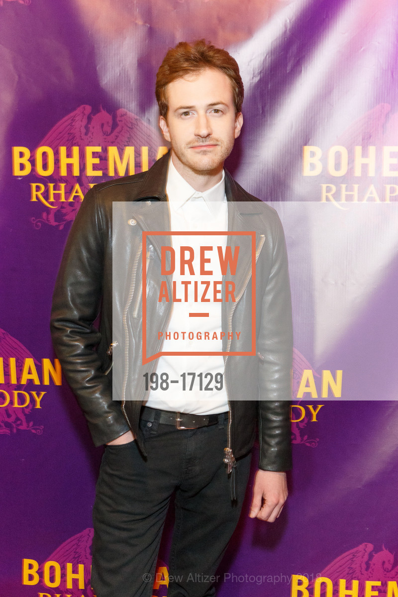 Joseph Mazzello, BOHEMIAN RHAPSODY Red Carpet Arrivals, Castro Theatre. 429 Castro Street, October 5th, 2018, Photo #198-17129 Joseph Mazzello, Photo #198-17129