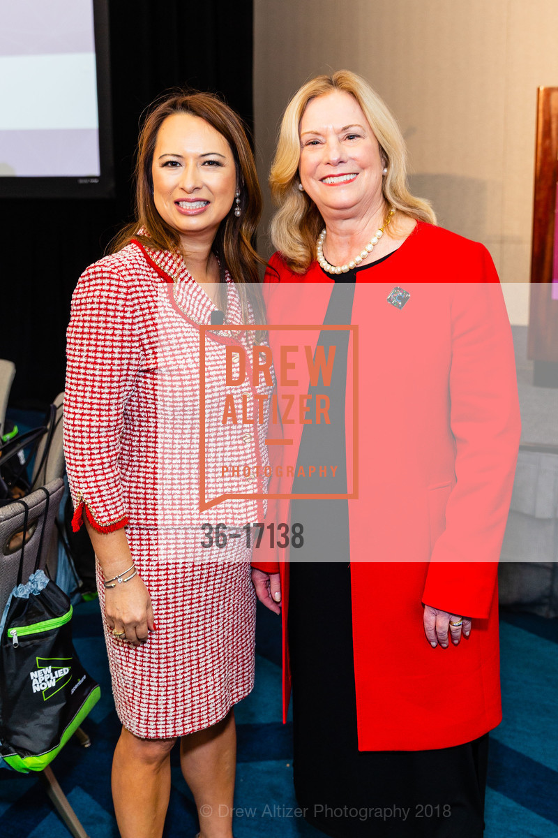 Karen Sugihara, Janis MacKenzie, WELL Conference: Be Bold, Be Brave, Be YOU presented by the San Francisco Chamber of Commerce, Intercontinental Hotel, October 5th, 2018, Photo #36-17138 Karen Sugihara, Janis MacKenzie, Photo #36-17138