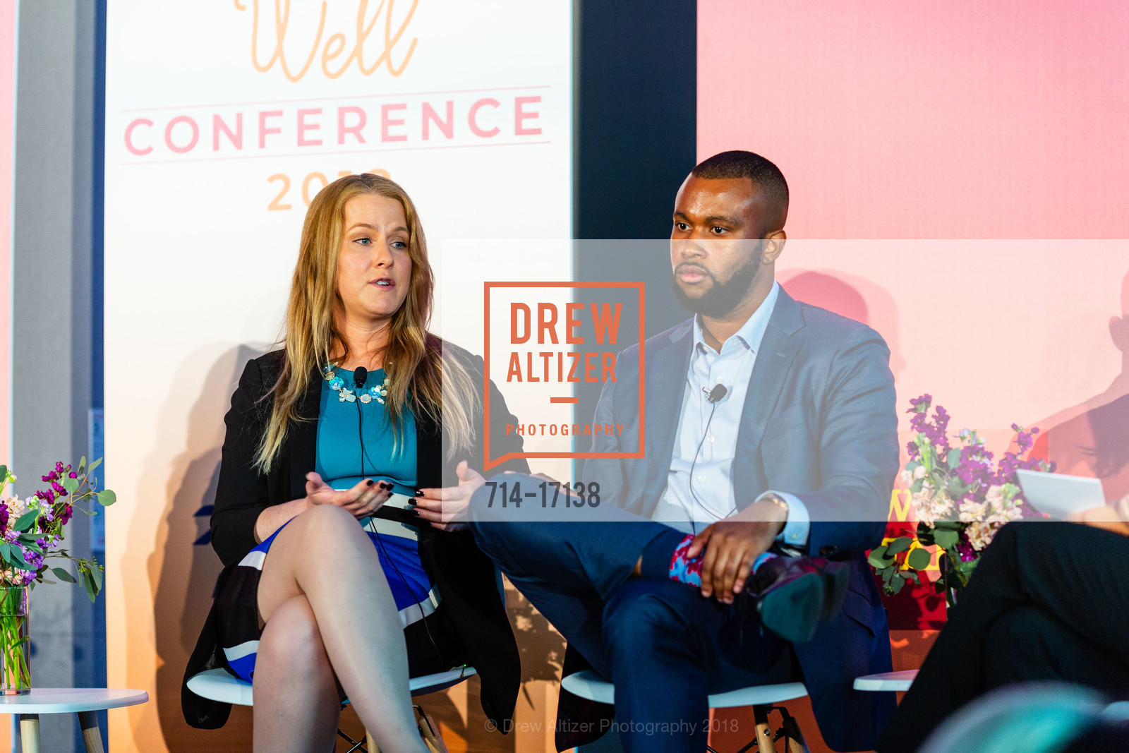 Claire Farley, Orlando White, WELL Conference: Be Bold, Be Brave, Be YOU presented by the San Francisco Chamber of Commerce, Intercontinental Hotel, October 5th, 2018, Photo #714-17138 Claire Farley, Orlando White, Photo #714-17138