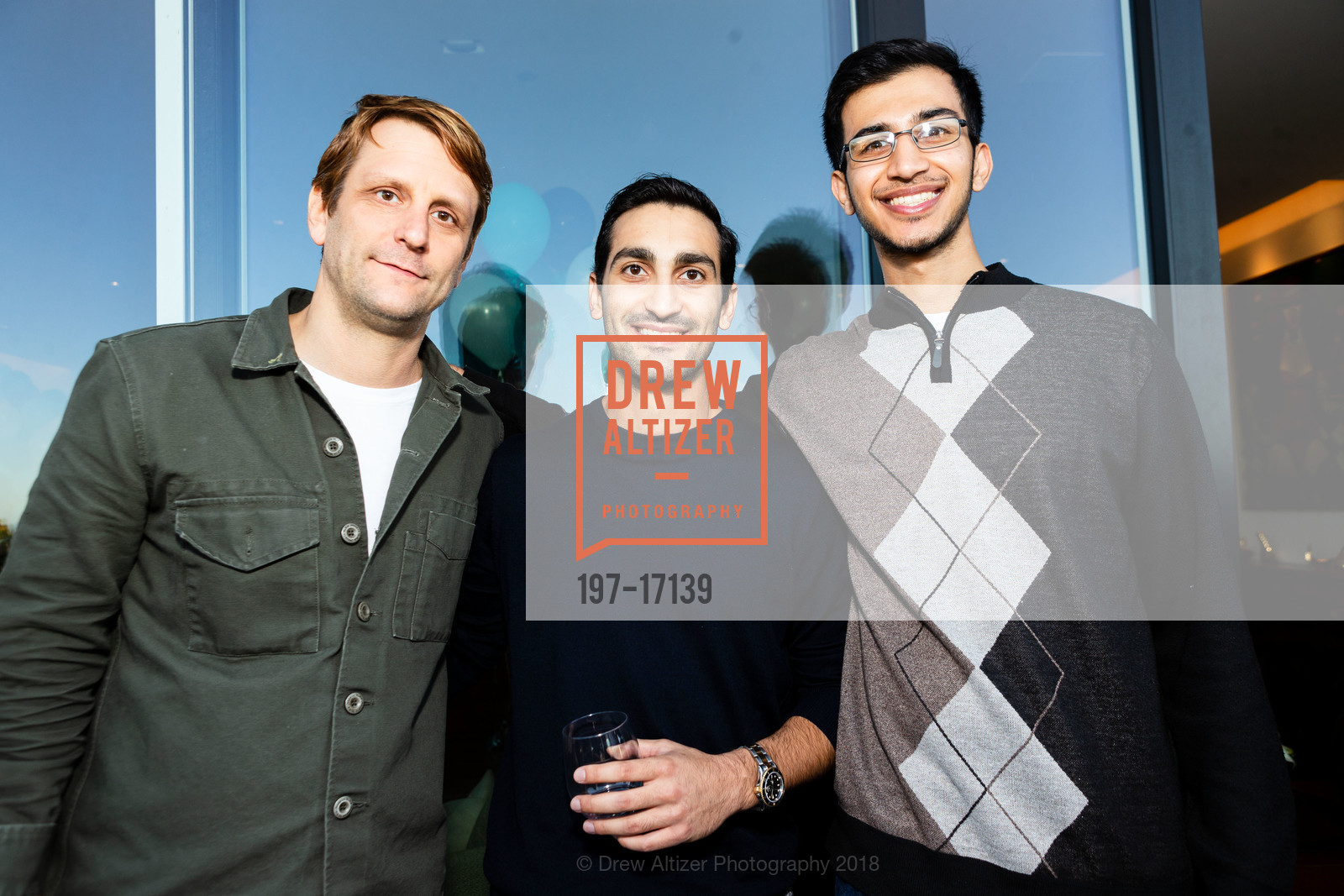 Jeff McDonald, Justin Yashouafar, Avneet Saini, Snowball Friends & Family Event 2018, Private Residence, October 6th, 2018, Photo #197-17139 Jeff McDonald, Justin Yashouafar, Avneet Saini, Photo #197-17139