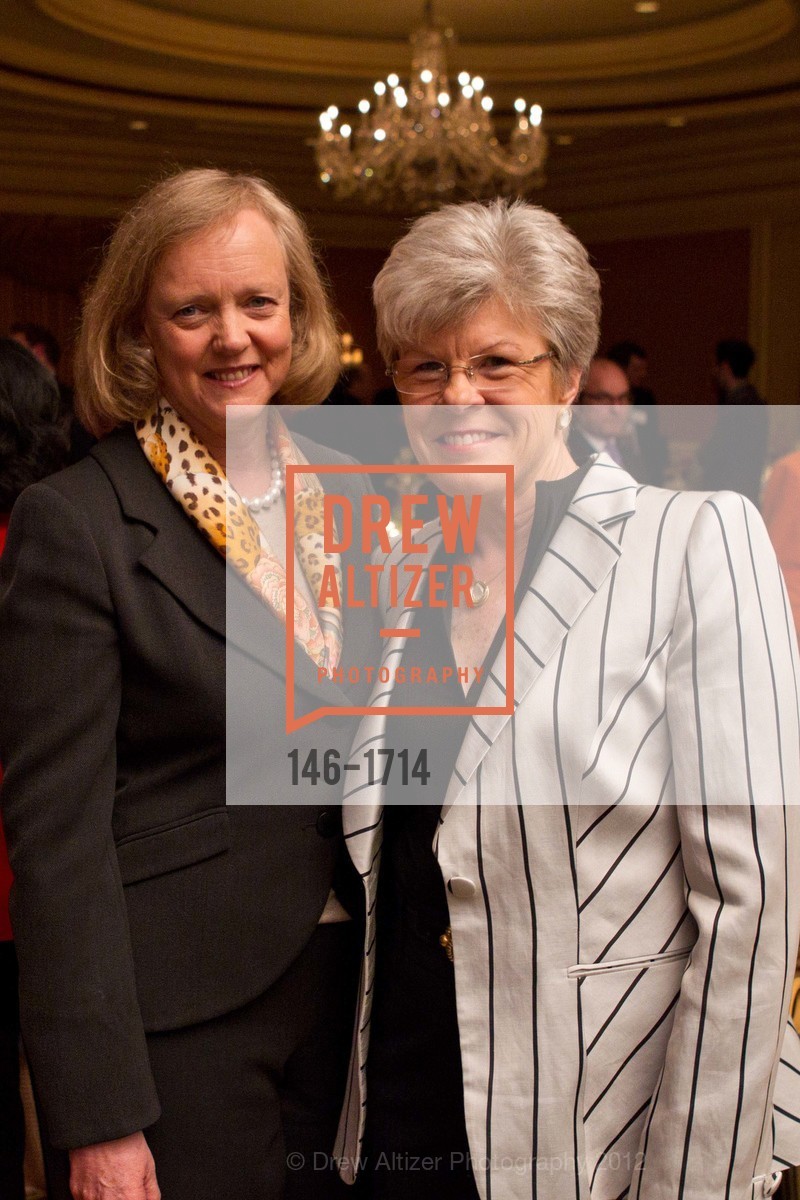 Meg Whitman, Sharon Saunders, TEACH FOR AMERICA 2012 Bay Area Benefit Dinner, US, March 20th, 2012, Photo #146-1714 Meg Whitman, Sharon Saunders, Photo #146-1714