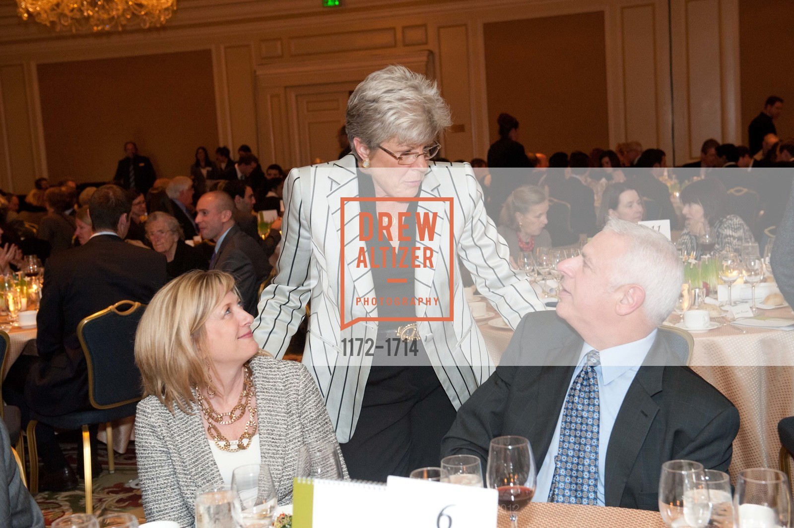 Terry Billeci, Sharon Saunders, Mike Billeci, TEACH FOR AMERICA 2012 Bay Area Benefit Dinner, US, March 20th, 2012, Photo #1172-1714 Terry Billeci, Sharon Saunders, Mike Billeci, Photo #1172-1714