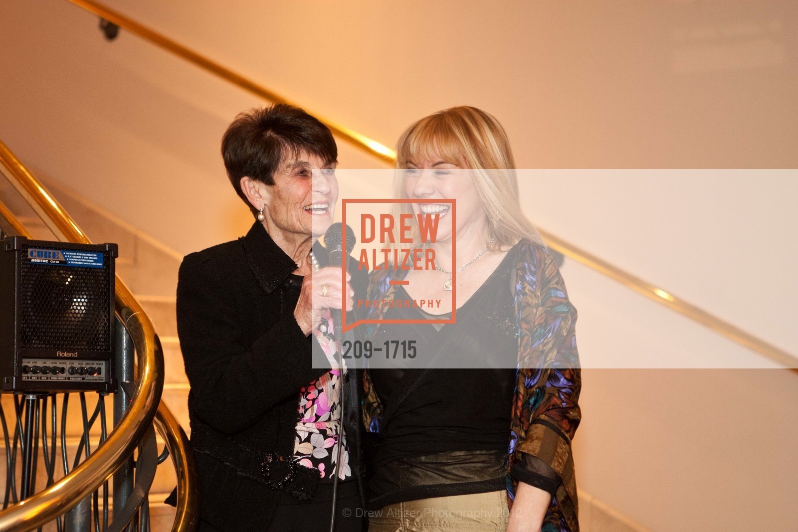 Frannie Fleishhacker, Lesley Clement, AMERICAN CONSERVATORY THEATER: Producers Circle Dinner 2012, US, March 18th, 2012, Photo #209-1715 Frannie Fleishhacker, Lesley Clement, Photo #209-1715