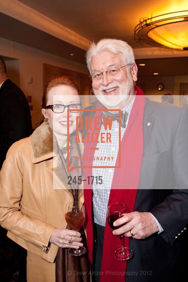 Cricket Jones, Alan Jones, AMERICAN CONSERVATORY THEATER: Producers Circle Dinner 2012, US, March 18th, 2012, Photo #245-1715 Cricket Jones, Alan Jones, Photo #245-1715