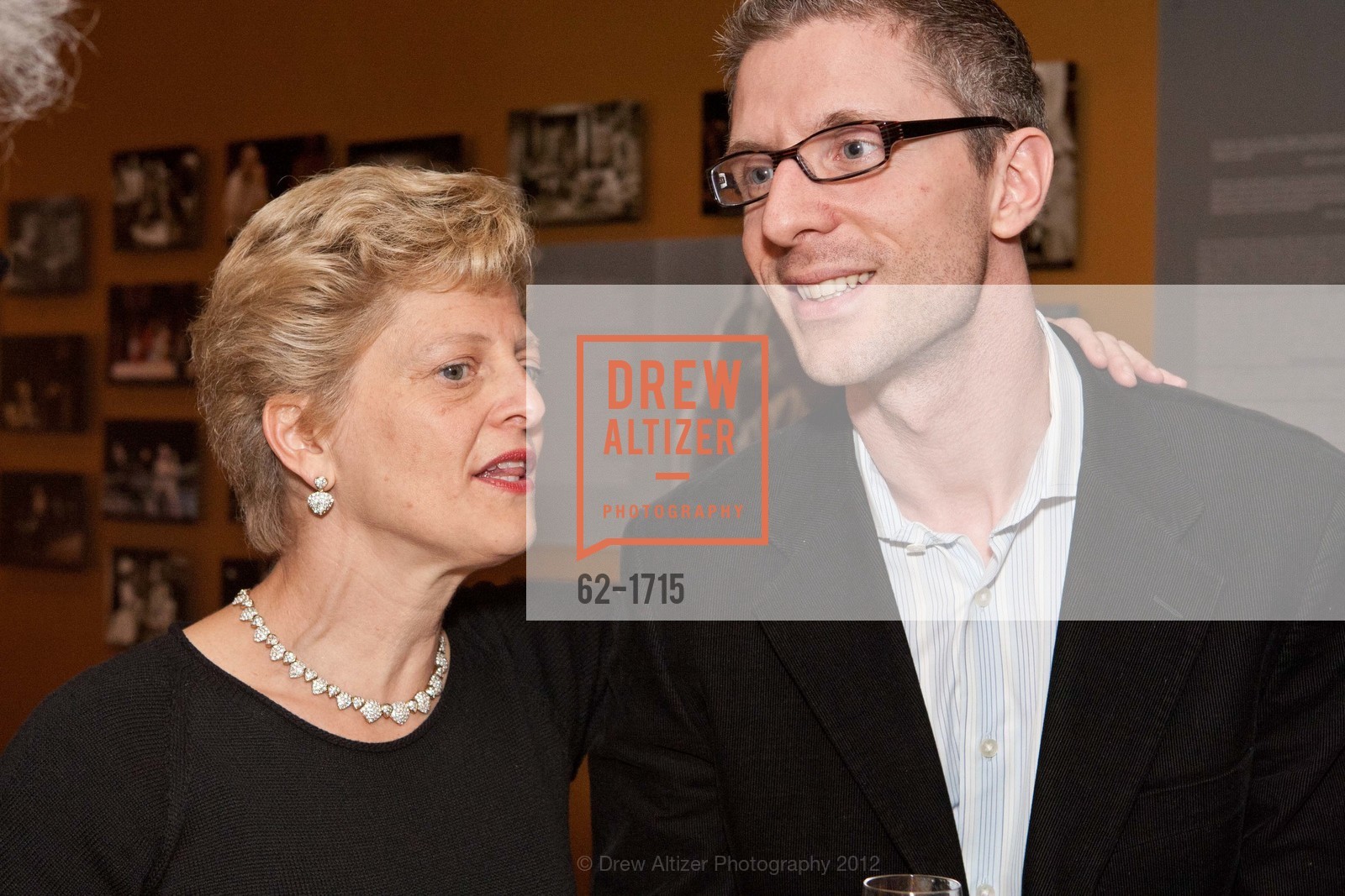 Carey Perloff, Lorenzo Thione, AMERICAN CONSERVATORY THEATER: Producers Circle Dinner 2012, US, March 18th, 2012, Photo #62-1715 Carey Perloff, Lorenzo Thione, Photo #62-1715