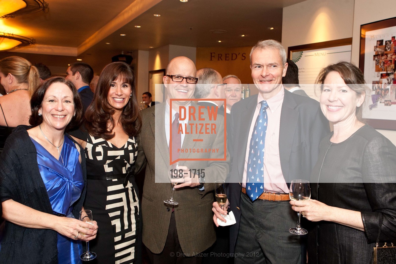 Abby Schnair, Julia Spears, Jeff Spears, Kurt Hasson, Nancy Hasson, AMERICAN CONSERVATORY THEATER: Producers Circle Dinner 2012, US, March 18th, 2012, Photo #198-1715 Abby Schnair, Julia Spears, Jeff Spears, Kurt Hasson, Nancy Hasson, Photo #198-1715