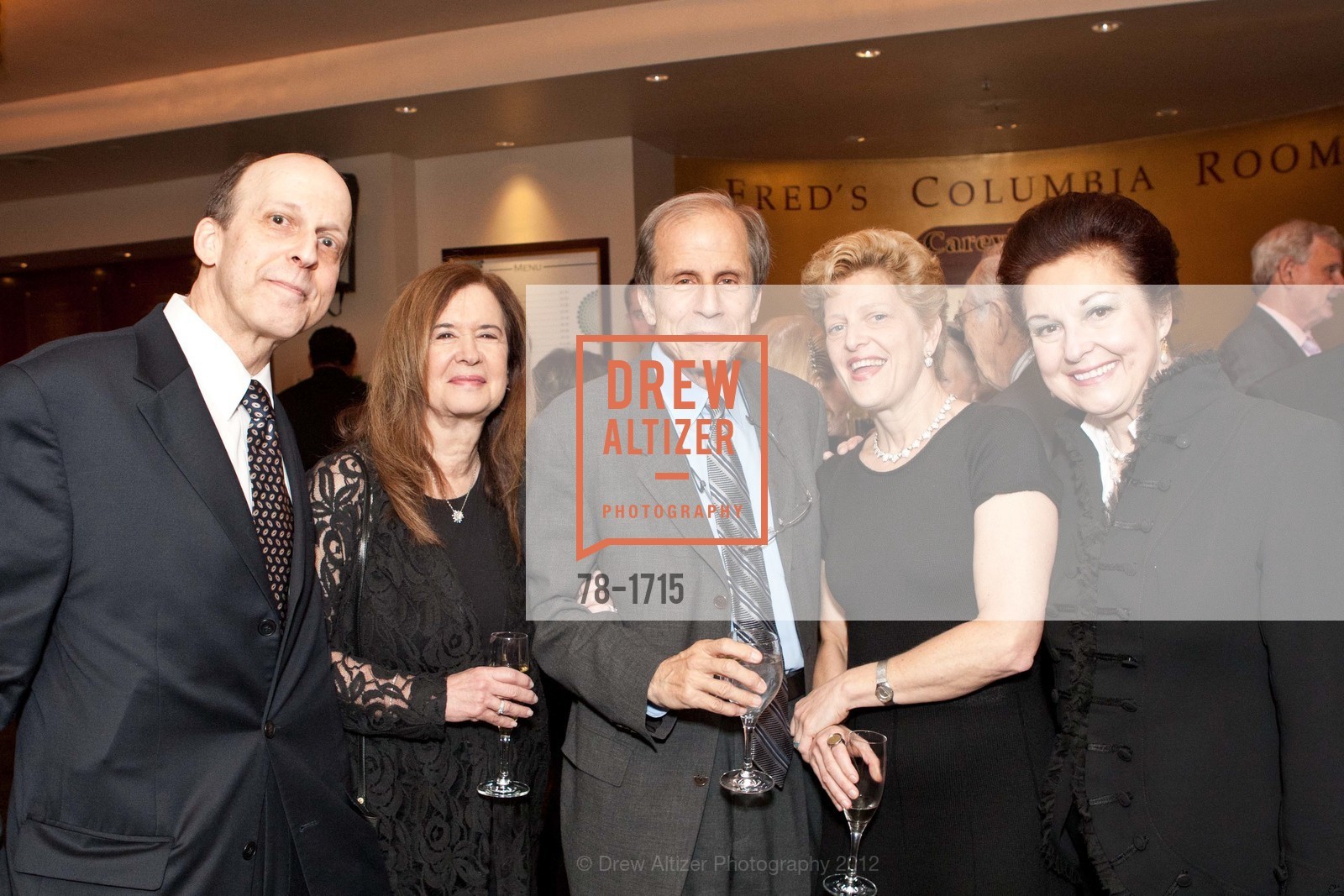 Geoffrey Green, Leslie Krasny, Michael Krasny, Carey Perloff, Marcia Green, Photo #78-1715