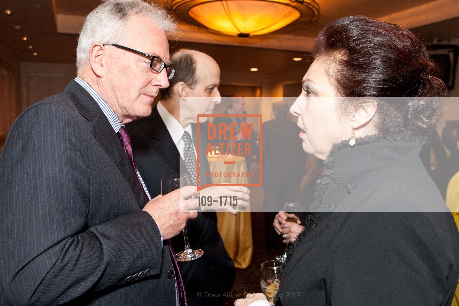 Anthony Giles, Geoffrey Green, Marcia Green, AMERICAN CONSERVATORY THEATER: Producers Circle Dinner 2012, US, March 18th, 2012, Photo #109-1715 Anthony Giles, Geoffrey Green, Marcia Green, Photo #109-1715