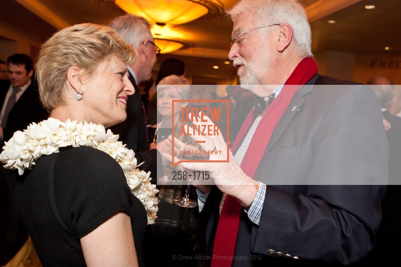 Carey Perloff, Alan Jones, AMERICAN CONSERVATORY THEATER: Producers Circle Dinner 2012, US, March 18th, 2012, Photo #258-1715 Carey Perloff, Alan Jones, Photo #258-1715