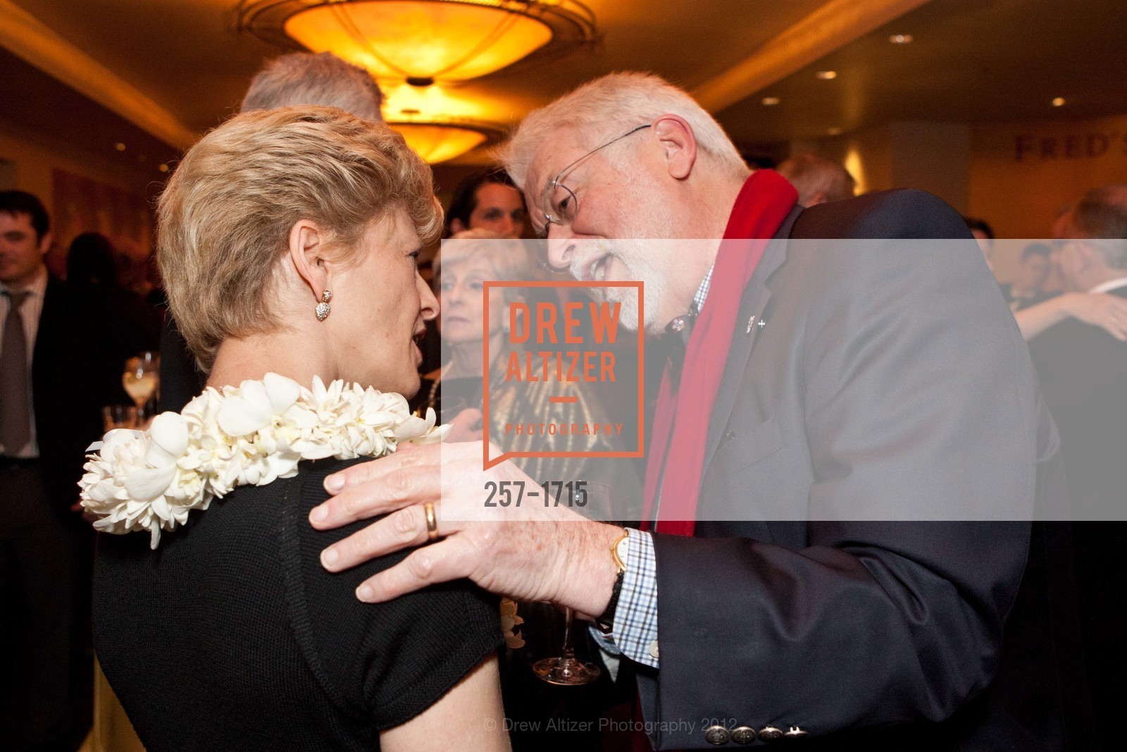Carey Perloff, Alan Jones, AMERICAN CONSERVATORY THEATER: Producers Circle Dinner 2012, US, March 18th, 2012, Photo #257-1715 Carey Perloff, Alan Jones, Photo #257-1715