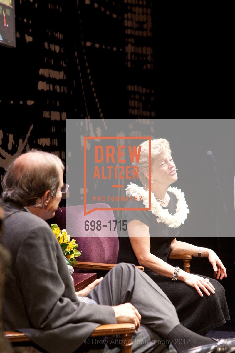 Michael Krasny, Carey Perloff, Photo #698-1715