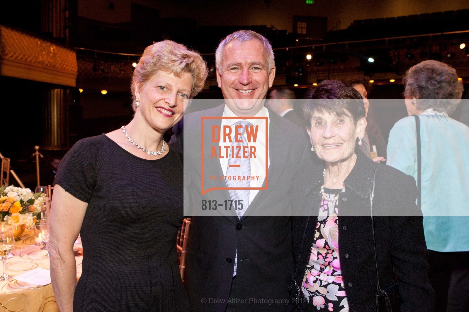 Carey Perloff, Glenn McCoy, Frannie Fleishhacker, AMERICAN CONSERVATORY THEATER: Producers Circle Dinner 2012, US, March 18th, 2012, Photo #813-1715 Carey Perloff, Glenn McCoy, Frannie Fleishhacker, Photo #813-1715
