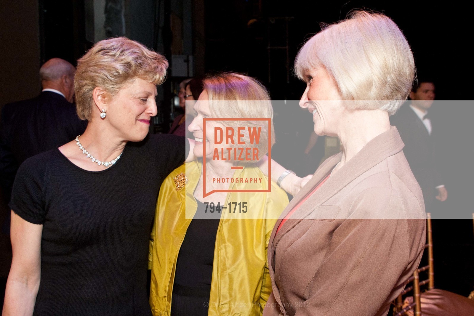 Carey Perloff, Ruth Stein, Chris Mattison, AMERICAN CONSERVATORY THEATER: Producers Circle Dinner 2012, US, March 18th, 2012, Photo #794-1715 Carey Perloff, Ruth Stein, Chris Mattison, Photo #794-1715