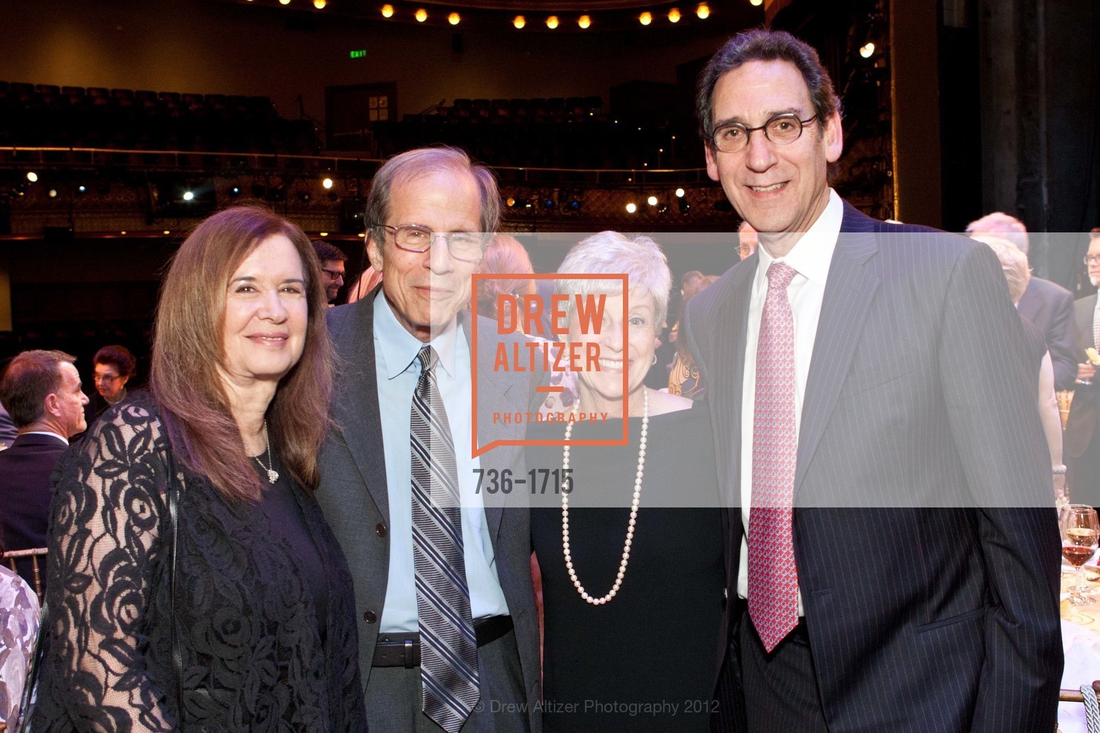 Leslie Krasny, Michael Krasny, Nancy Livingston, Fred Levin, AMERICAN CONSERVATORY THEATER: Producers Circle Dinner 2012, Multiple, November 17th, 2019, Photo #736-1715 Leslie Krasny, Michael Krasny, Nancy Livingston, Fred Levin, Photo #736-1715