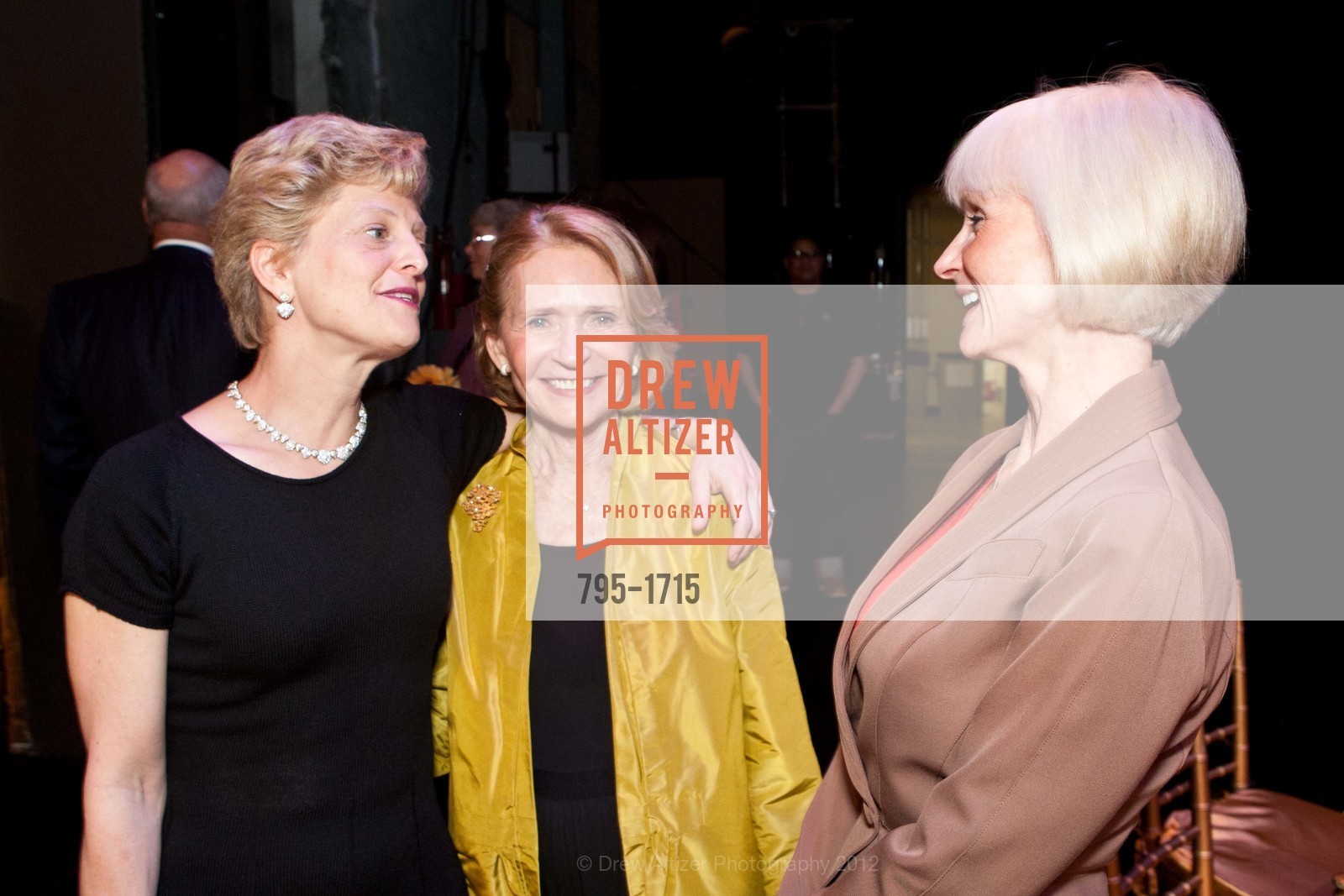Carey Perloff, Ruth Stein, Chris Mattison, AMERICAN CONSERVATORY THEATER: Producers Circle Dinner 2012, US, March 18th, 2012, Photo #795-1715 Carey Perloff, Ruth Stein, Chris Mattison, Photo #795-1715