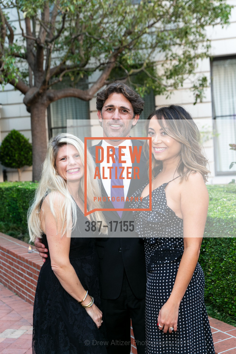 Chelsea Robertson, Craig Rowen, Azizah Rowen, March of Dimes Signature Chefs Auction San Francisco 2018, The Ritz Carlton San Francisco. 600 Stockton Street, October 12th, 2018, Photo #387-17155 Chelsea Robertson, Craig Rowen, Azizah Rowen, Photo #387-17155