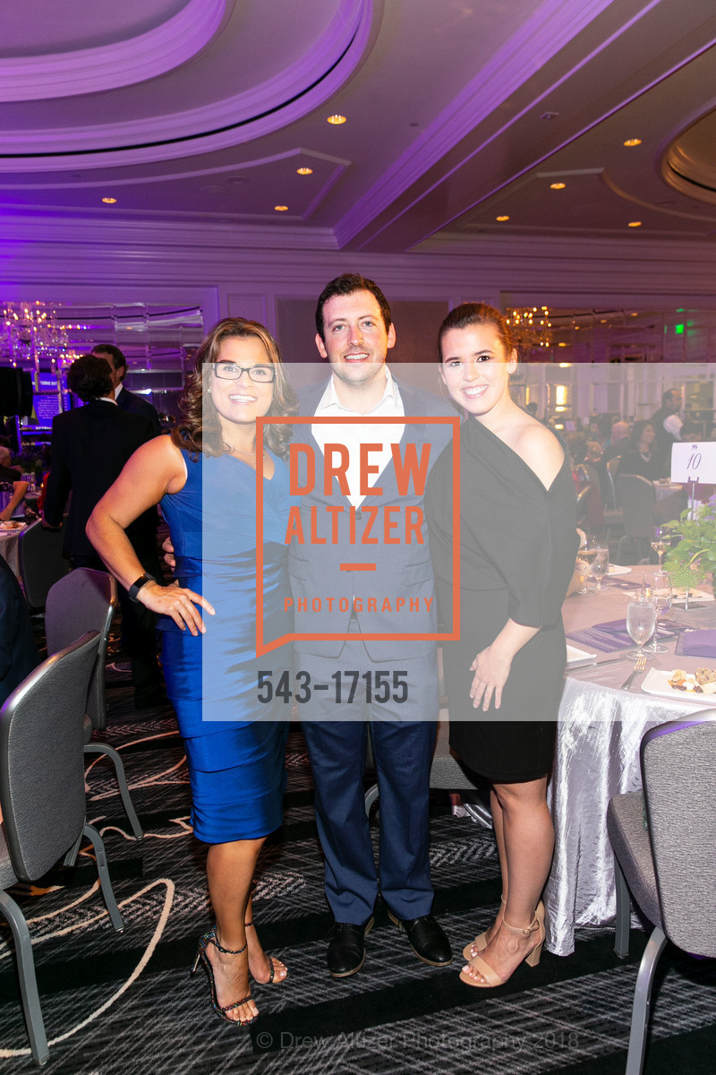 Tracy Murphy, Joseph DiBuono, Martha Berry, March of Dimes Signature Chefs Auction San Francisco 2018, The Ritz Carlton San Francisco. 600 Stockton Street, October 12th, 2018, Photo #543-17155 Tracy Murphy, Joseph DiBuono, Martha Berry, Photo #543-17155