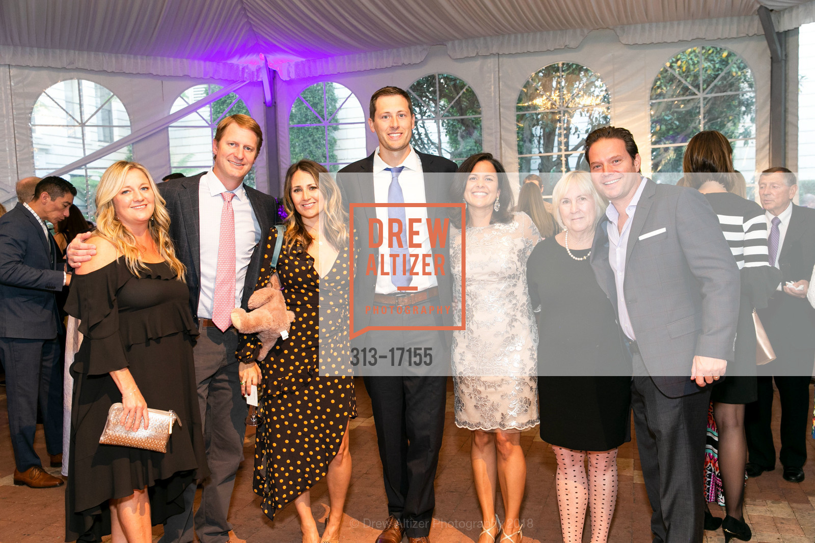 Lizzie Sternberg, Jay Sternberg, Whitney Blickman, Lucas Hansen, Amanda Hansen, Matt Blickman, March of Dimes Signature Chefs Auction San Francisco 2018, The Ritz Carlton San Francisco. 600 Stockton Street, October 12th, 2018, Photo #313-17155 Lizzie Sternberg, Jay Sternberg, Whitney Blickman, Lucas Hansen, Amanda Hansen, Matt Blickman, Photo #313-17155