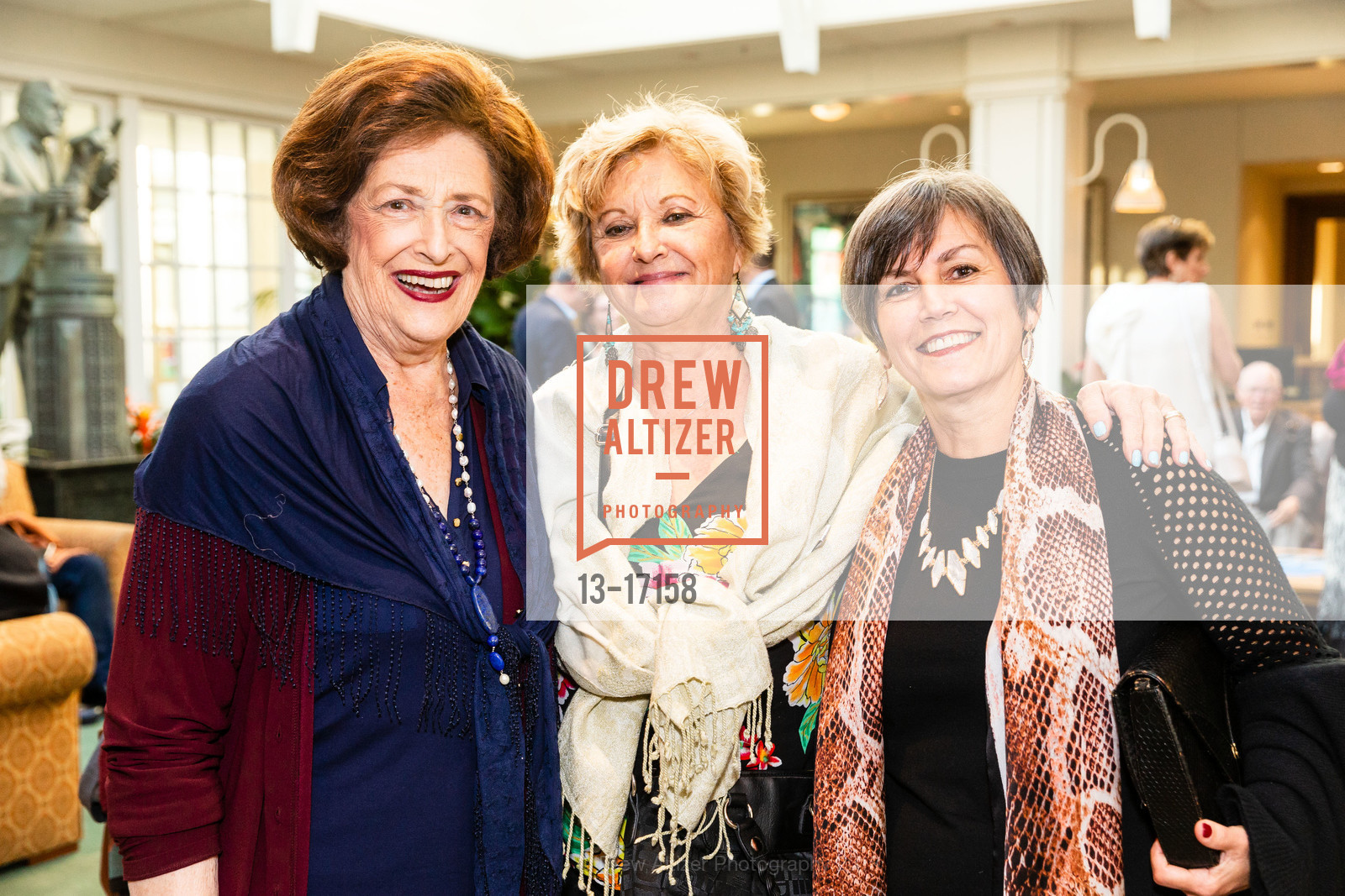 Pat Aleck, Athena Arvanitidis, Eleni Dimopoulos, 15th Annual SF Greek Film Festival Opening Night, Premier Theatre at LucasFilm, Letterman Digital Arts Building. 1 Letterman Drive, October 12th, 2018, Photo #13-17158 Pat Aleck, Athena Arvanitidis, Eleni Dimopoulos, Photo #13-17158
