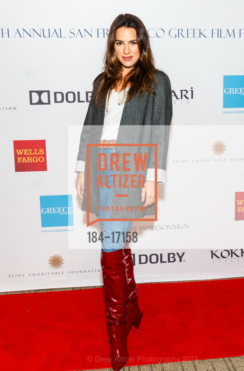 Melia Kreiling, 15th Annual SF Greek Film Festival Opening Night, Premier Theatre at LucasFilm, Letterman Digital Arts Building. 1 Letterman Drive, October 12th, 2018, Photo #184-17158 Melia Kreiling, Photo #184-17158