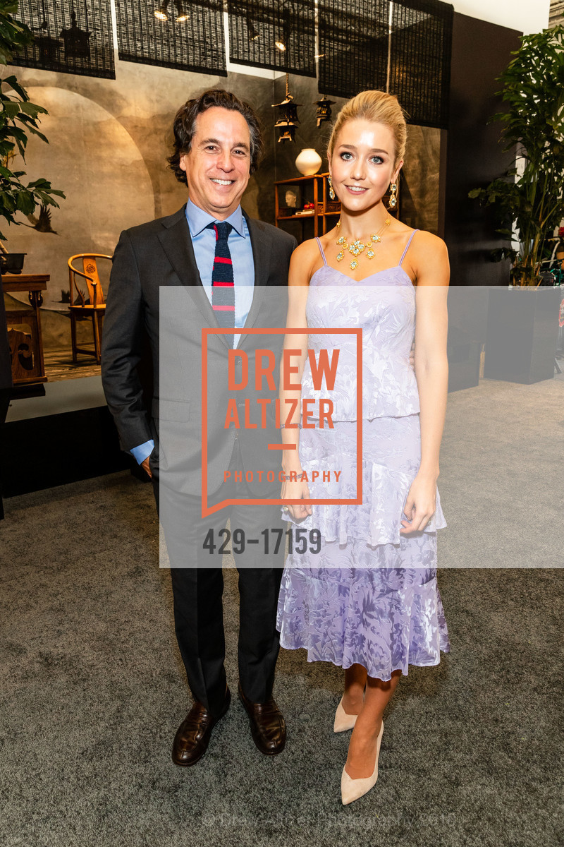 Christopher Maya, Hannah Cecil Harden, The San Francisco Fall Art & Antiques Show Opening Nigh Preview Gala, Festival Pavilion, Fort Mason Center for Arts & Culture, October 10th, 2018, Photo #429-17159 Christopher Maya, Hannah Cecil Harden, Photo #429-17159