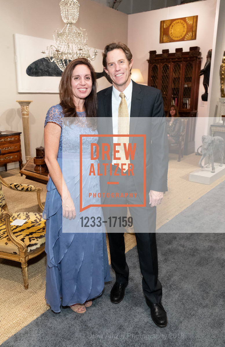 Ninive Calegari, Jean-Claude Calegari, The San Francisco Fall Art & Antiques Show Opening Nigh Preview Gala, Festival Pavilion, Fort Mason Center for Arts & Culture, October 10th, 2018, Photo #1233-17159 Ninive Calegari, Jean-Claude Calegari, Photo #1233-17159