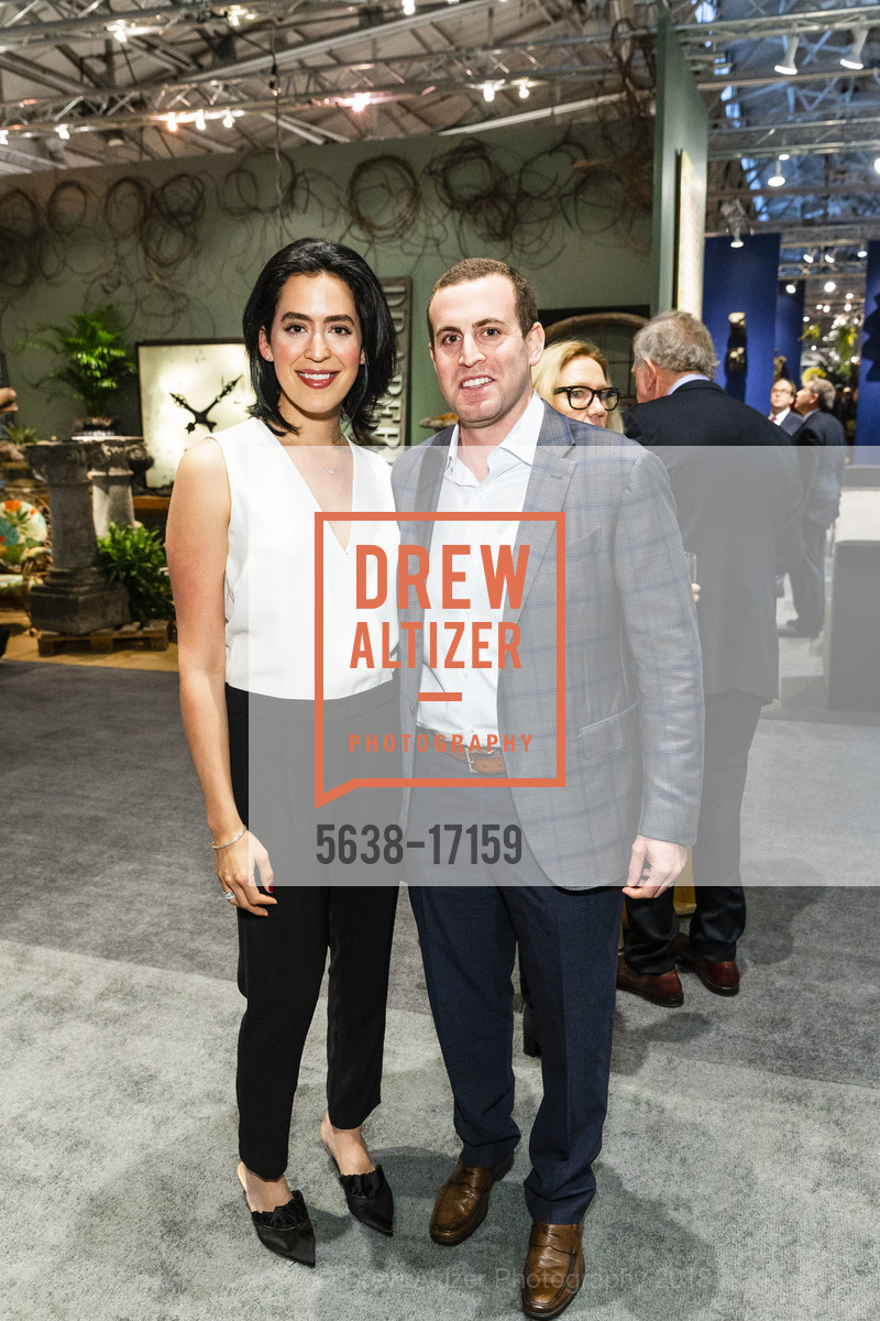 Becky Heldfond, Will Heldfond, The San Francisco Fall Art & Antiques Show Opening Nigh Preview Gala, Festival Pavilion, Fort Mason Center for Arts & Culture, October 10th, 2018, Photo #5638-17159 Becky Heldfond, Will Heldfond, Photo #5638-17159