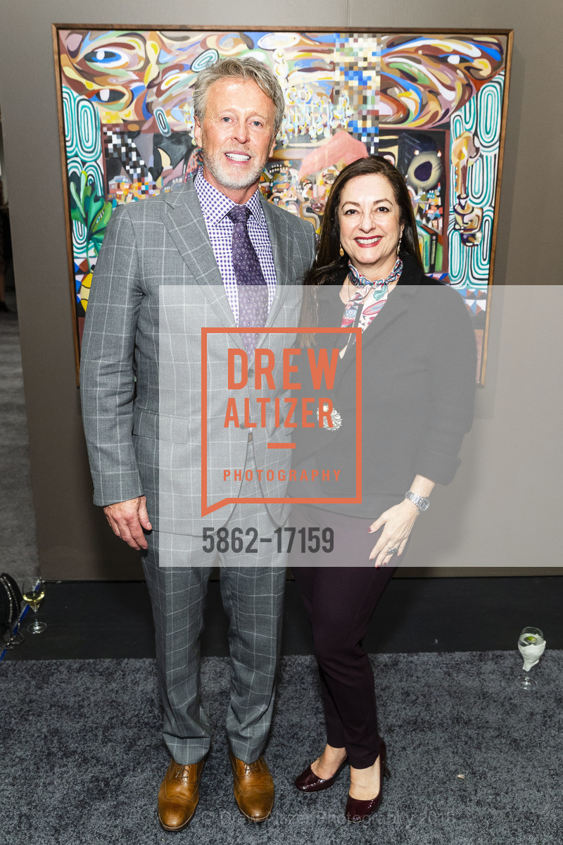 Peter Hernandez, Allison Talley, The San Francisco Fall Art & Antiques Show Opening Nigh Preview Gala, Festival Pavilion, Fort Mason Center for Arts & Culture, October 10th, 2018, Photo #5862-17159 Peter Hernandez, Allison Talley, Photo #5862-17159