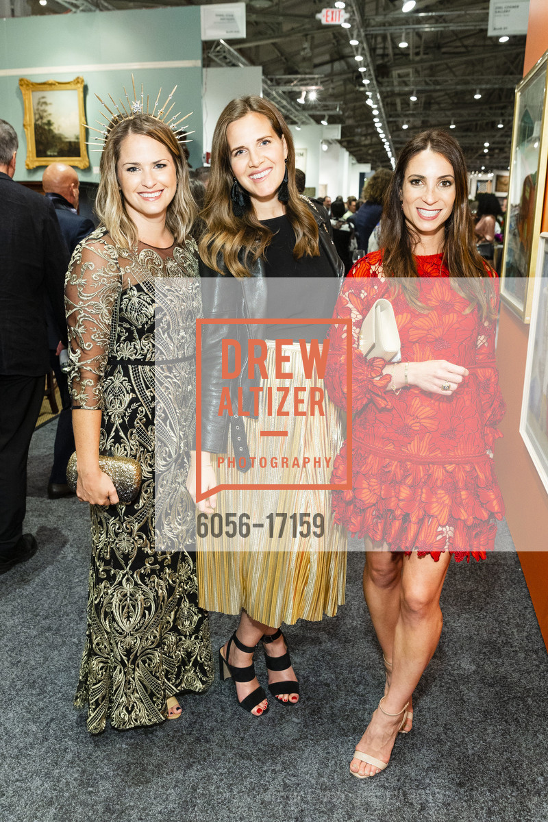 Courtney Ferry, Anne Corrigan, Dina Bandman, The San Francisco Fall Art & Antiques Show Opening Nigh Preview Gala, Festival Pavilion, Fort Mason Center for Arts & Culture, October 10th, 2018, Photo #6056-17159 Courtney Ferry, Anne Corrigan, Dina Bandman, Photo #6056-17159