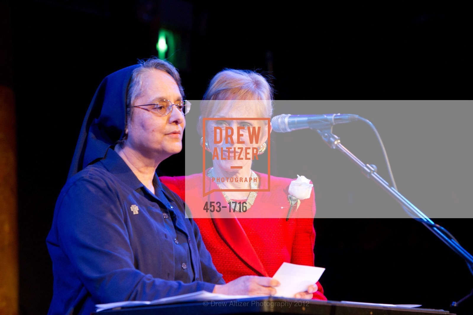 Sister Estela Morales, Brenda MacLean, EPIPHANY CENTER Presents the 15th Annual Benefit Party & Show: POPS WE HARDLY KNEW YA, US, March 22nd, 2012, Photo #453-1716 Sister Estela Morales, Brenda MacLean, Photo #453-1716
