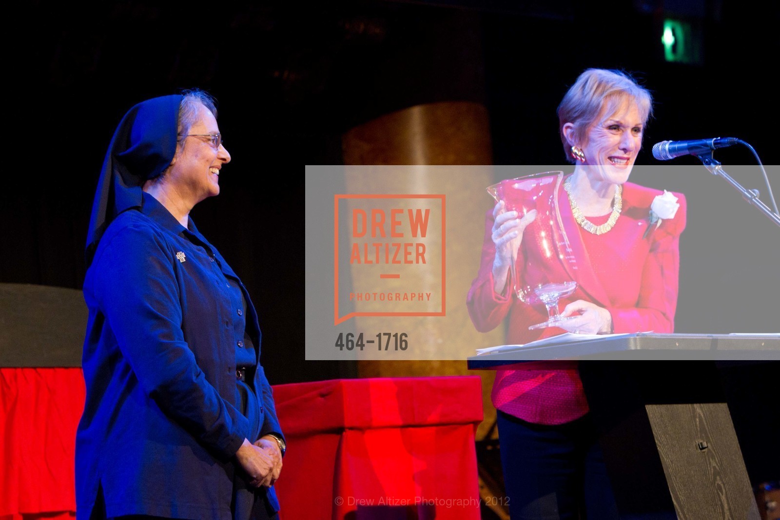 Sister Estela Morales, Brenda MacLean, EPIPHANY CENTER Presents the 15th Annual Benefit Party & Show: POPS WE HARDLY KNEW YA, US, March 22nd, 2012, Photo #464-1716 Sister Estela Morales, Brenda MacLean, Photo #464-1716