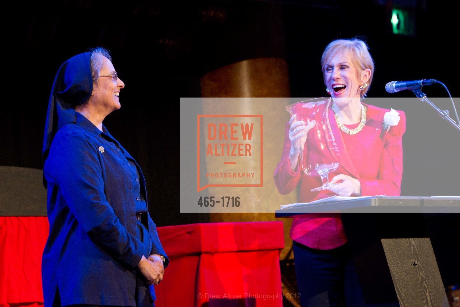 Sister Estela Morales, Brenda MacLean, EPIPHANY CENTER Presents the 15th Annual Benefit Party & Show: POPS WE HARDLY KNEW YA, US, March 22nd, 2012, Photo #465-1716 Sister Estela Morales, Brenda MacLean, Photo #465-1716