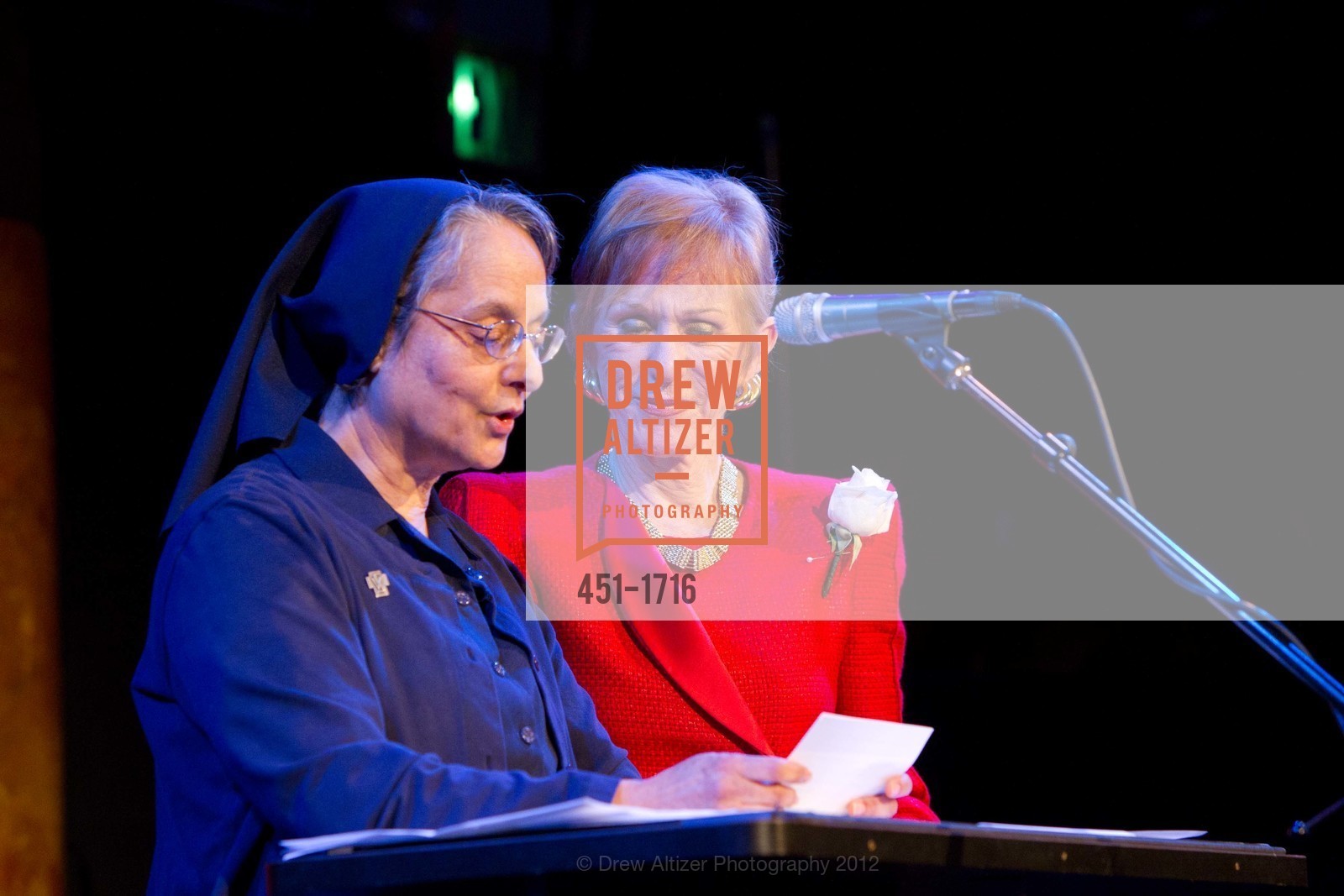 Sister Estela Morales, Brenda MacLean, EPIPHANY CENTER Presents the 15th Annual Benefit Party & Show: POPS WE HARDLY KNEW YA, US, March 22nd, 2012, Photo #451-1716 Sister Estela Morales, Brenda MacLean, Photo #451-1716