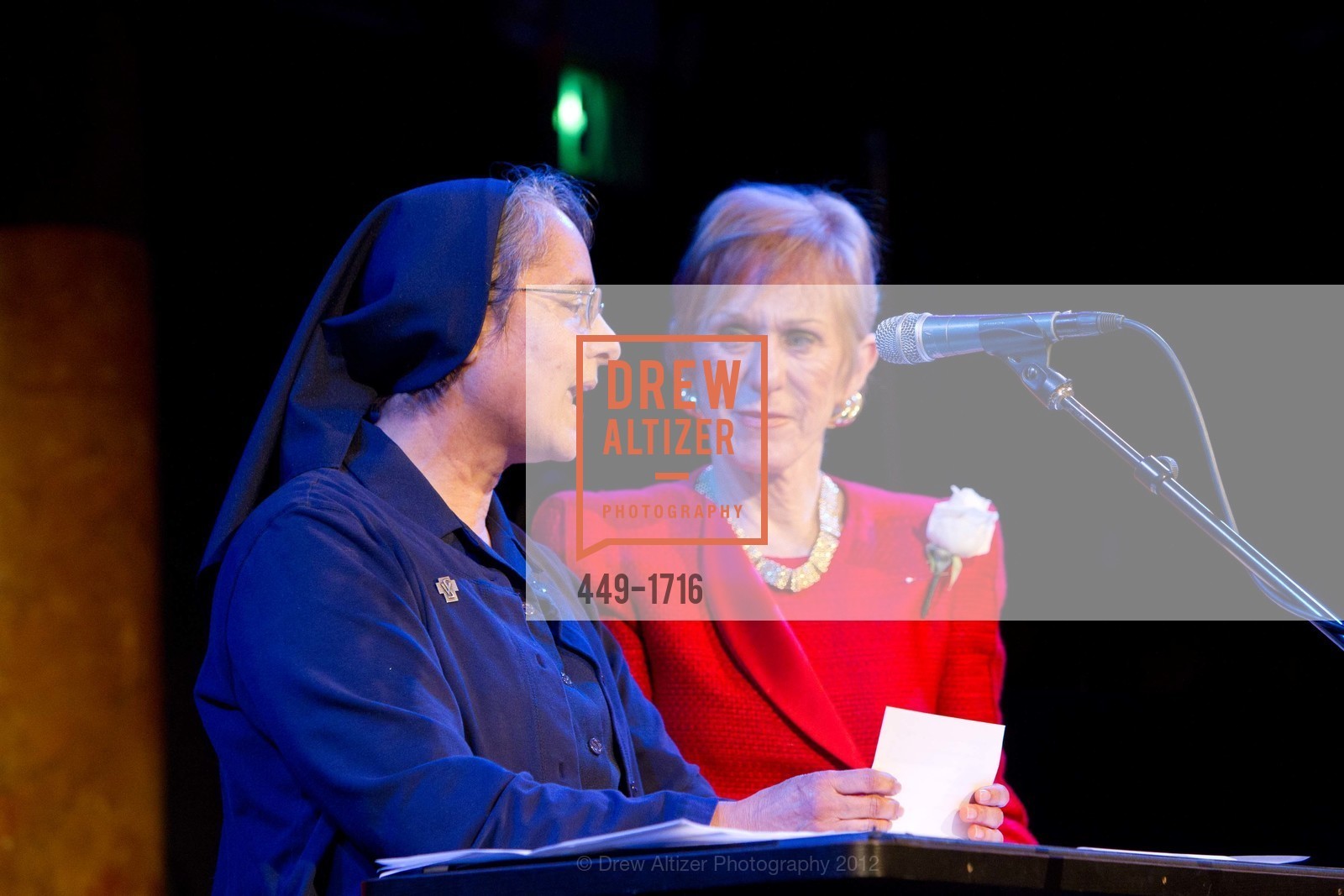 Sister Estela Morales, Brenda MacLean, EPIPHANY CENTER Presents the 15th Annual Benefit Party & Show: POPS WE HARDLY KNEW YA, US, March 22nd, 2012, Photo #449-1716 Sister Estela Morales, Brenda MacLean, Photo #449-1716