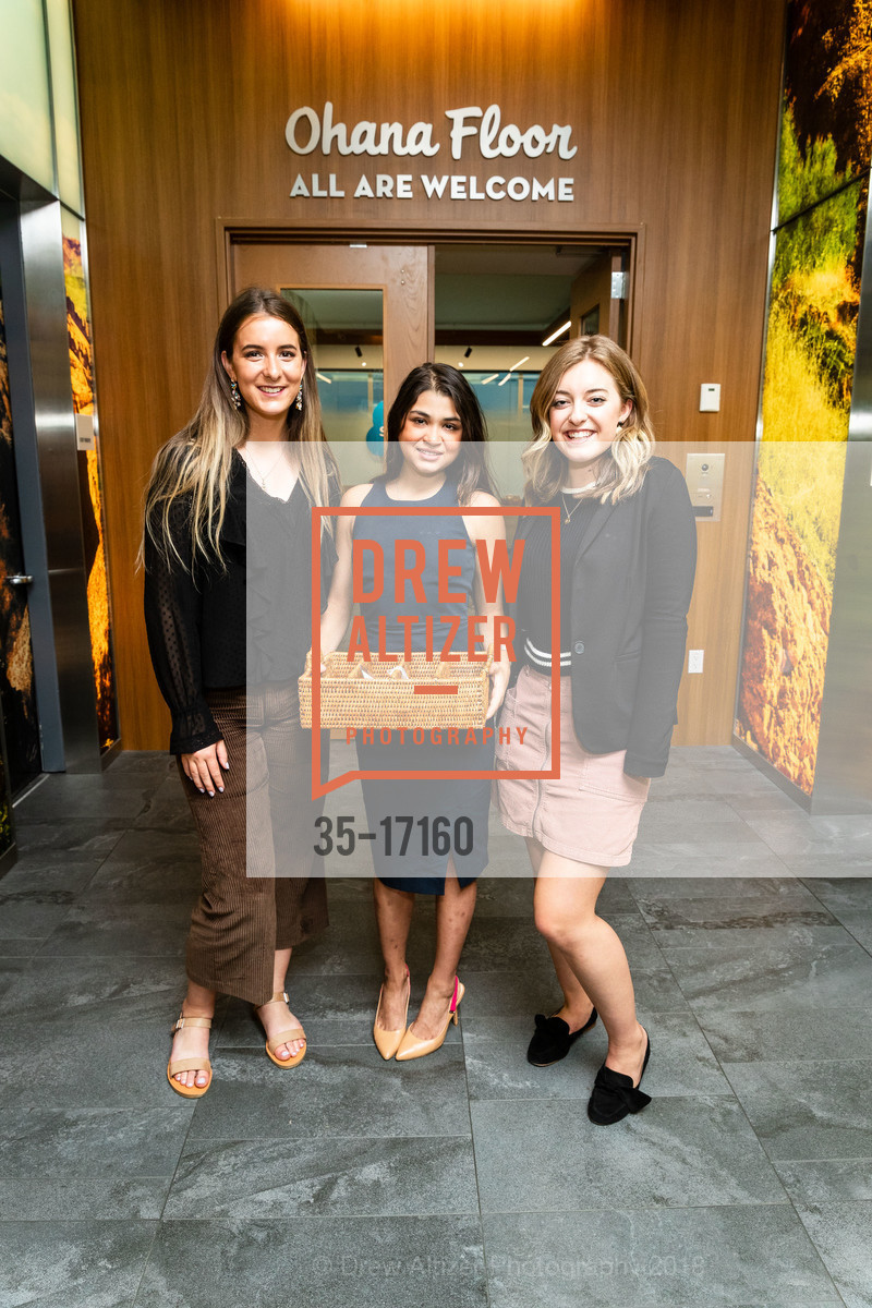 Amaya Fox, Claudette van Maarschalkerweerd, Anna Thordarson, Leo T. McCarthy Award Kick-Off, Salesforce East, 30th floor. 350 Mission Street San Francisco, CA 94105, October 10th, 2018, Photo #35-17160 Amaya Fox, Claudette van Maarschalkerweerd, Anna Thordarson, Photo #35-17160