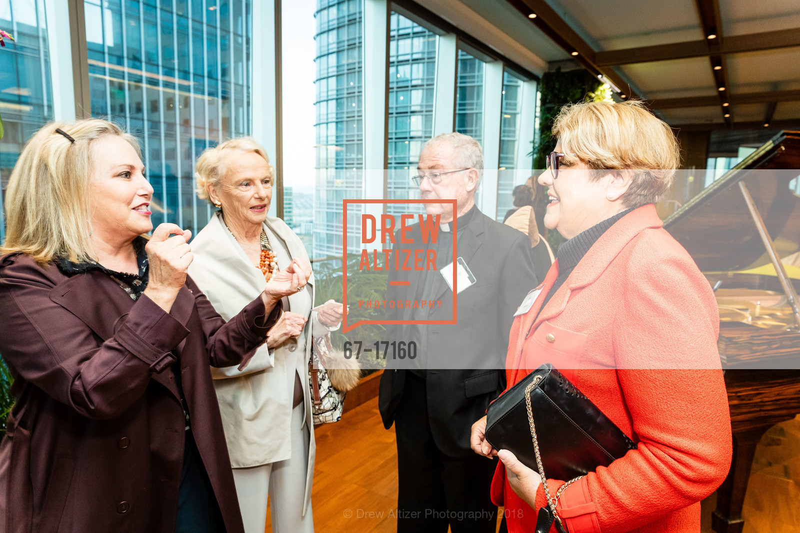 Conna McCarthy, Jacqueline McCarthy, Edward Reese, Lynda Grimes, Leo T. McCarthy Award Kick-Off, Salesforce East, 30th floor. 350 Mission Street San Francisco, CA 94105, October 10th, 2018, Photo #67-17160 Conna McCarthy, Jacqueline McCarthy, Edward Reese, Lynda Grimes, Photo #67-17160