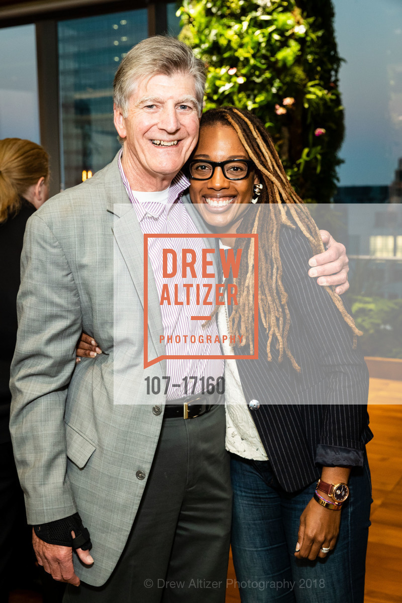 Larry Simi, Jamie Allison, Leo T. McCarthy Award Kick-Off, Salesforce East, 30th floor. 350 Mission Street San Francisco, CA 94105, October 10th, 2018, Photo #107-17160 Larry Simi, Jamie Allison, Photo #107-17160