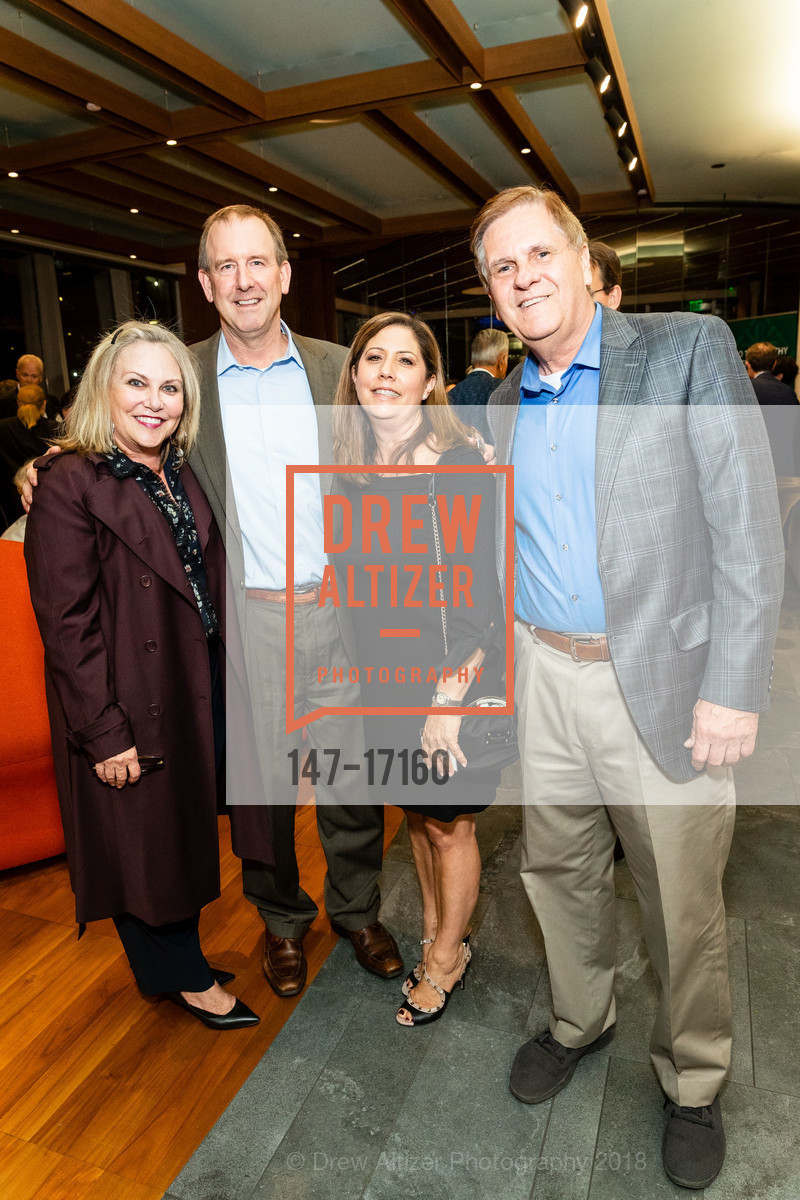 Conna McCarthy, Joe Vollert, Yvonne McCarthy, Peter Craige, Leo T. McCarthy Award Kick-Off, Salesforce East, 30th floor. 350 Mission Street San Francisco, CA 94105, October 10th, 2018, Photo #147-17160 Conna McCarthy, Joe Vollert, Yvonne McCarthy, Peter Craige, Photo #147-17160
