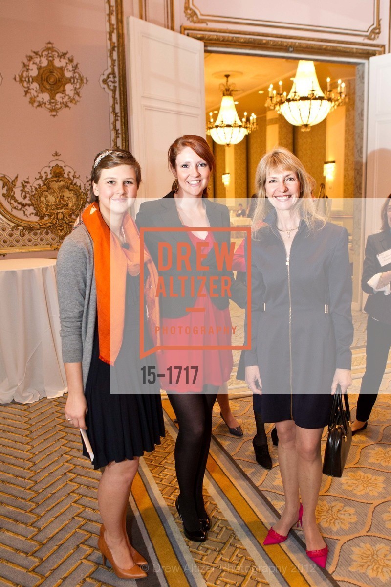 Catherine Geeslin, Michelle Geddes, Kathy Geissler Best, NARAL: San Francisco Power of Choice Luncheon, US, March 21st, 2012, Photo #15-1717 Catherine Geeslin, Michelle Geddes, Kathy Geissler Best, Photo #15-1717