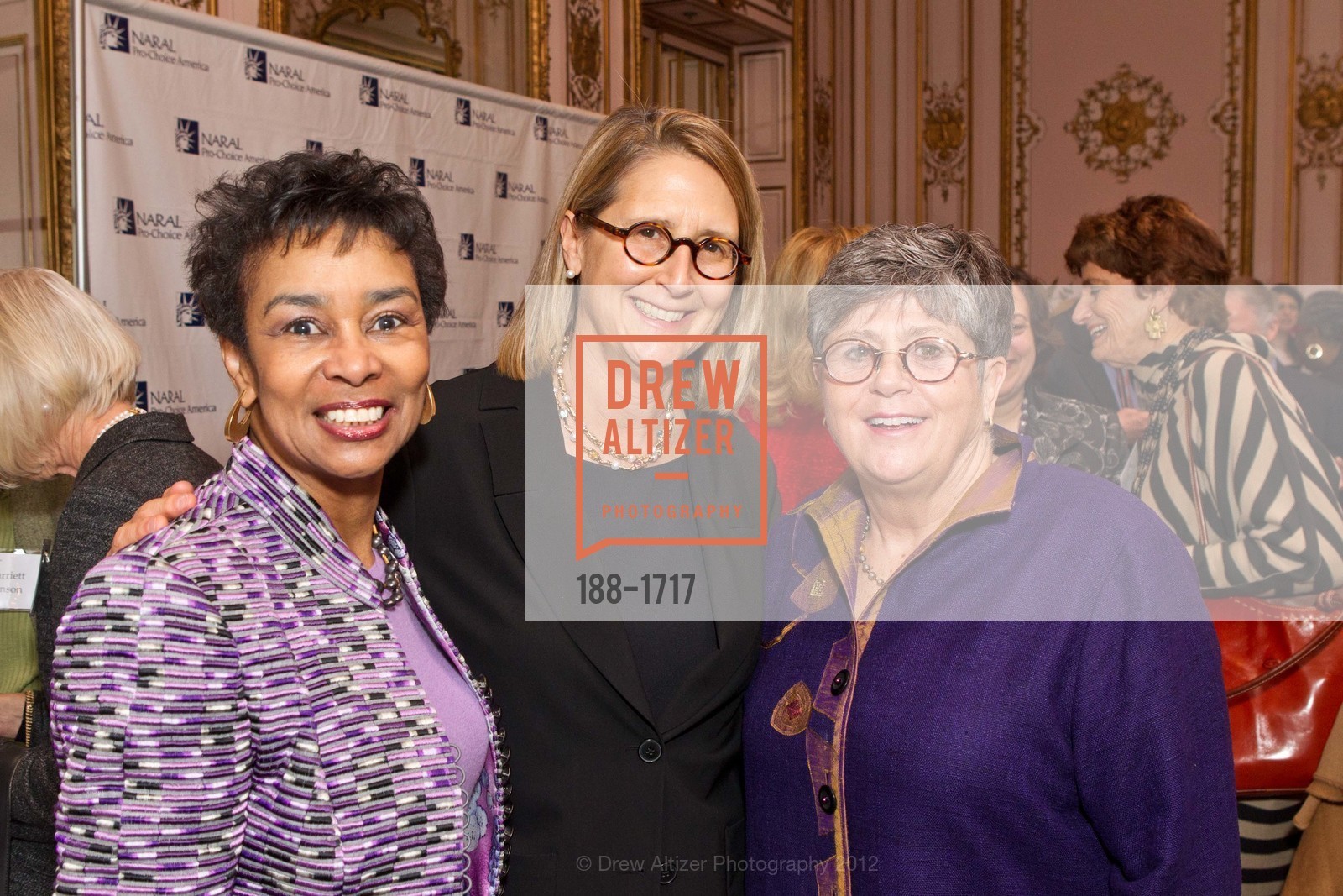 Anette Harris, Priscilla Geeslin, Nancy Keenan, NARAL: San Francisco Power of Choice Luncheon, US, March 21st, 2012, Photo #188-1717 Anette Harris, Priscilla Geeslin, Nancy Keenan, Photo #188-1717