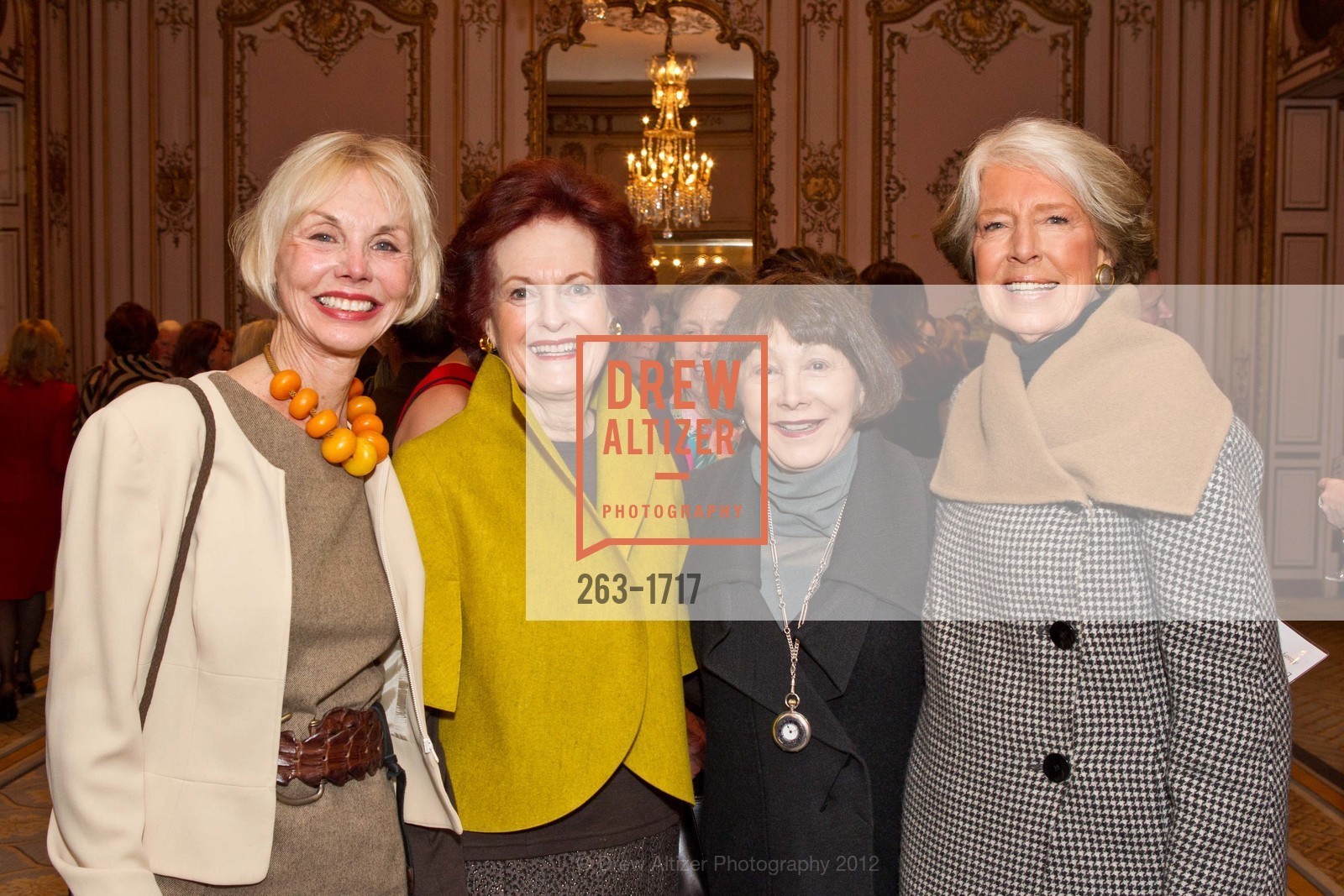 DeAnn Spalding, Helen Hilton Raiser, Eve Masonek, Deborah Dooley, NARAL: San Francisco Power of Choice Luncheon, US, March 21st, 2012, Photo #263-1717 DeAnn Spalding, Helen Hilton Raiser, Eve Masonek, Deborah Dooley, Photo #263-1717